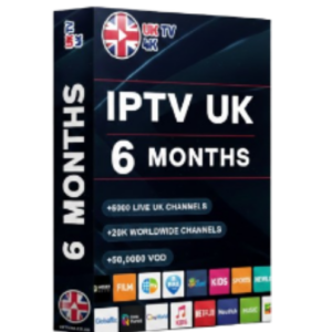 UK IPTV Subscription – 6 Months HD & 4K Streaming